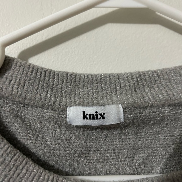 Knix  Long Sleeve Grey Sweater - Picture 3 of 4